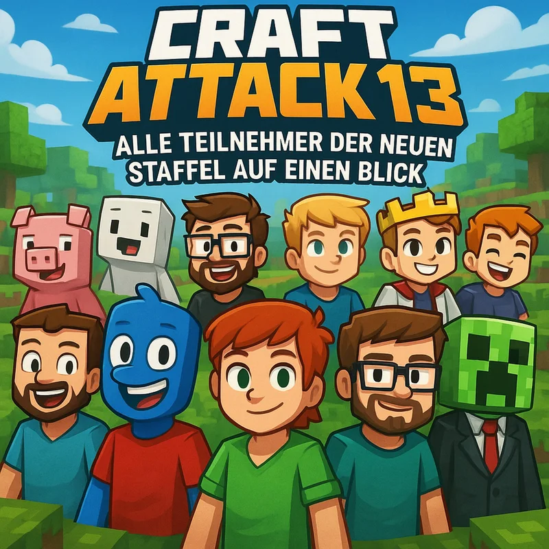 Craft Attack 13: All Participants of the New Season at a Glance