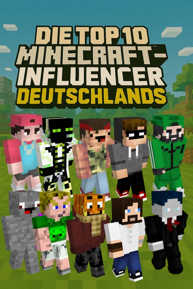 The Biggest German Minecraft YouTubers