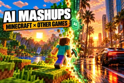 AI Mashups: Minecraft in GTA, Mario & More – Real or Fake?