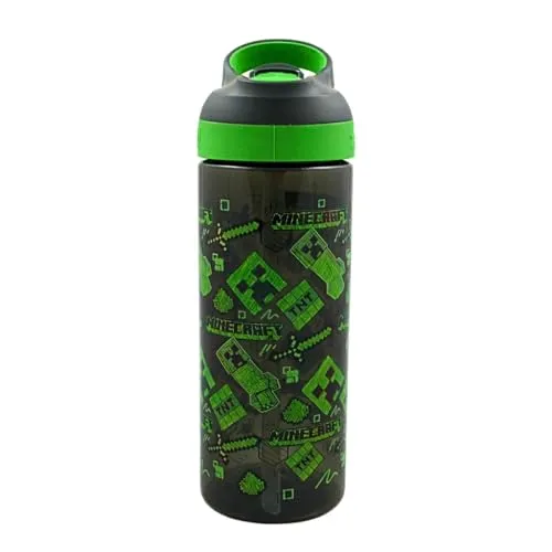 Xpressions Minecraft Acid Sketch 600ml Water Drinks Bottle