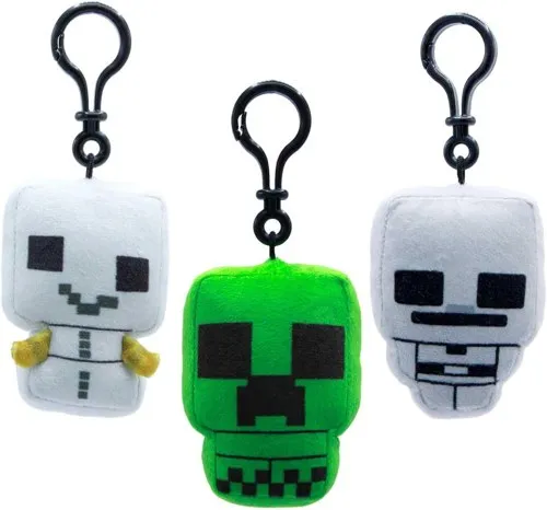 Minecraft Plush Backpack Hangers (Flat Style)
