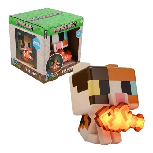Minecraft Cat GloBuddies Light - Officially Licensed Minecraft Product